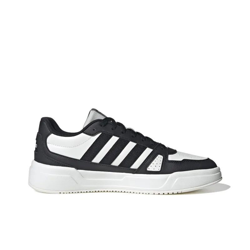 Adidas LITE BALLER Slip Resistant Breathable Low Top Skateboard Shoes Men's Black White-1