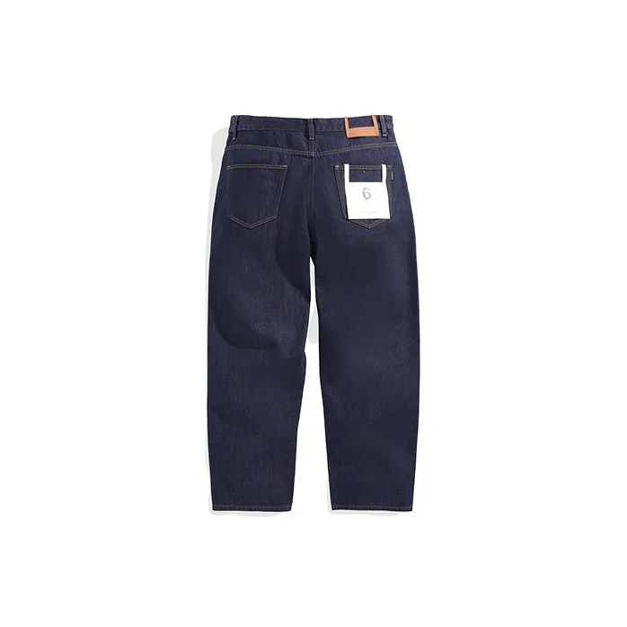 PEACEBIRD MEN Jeans Men's Navy Blue Batch 1-1