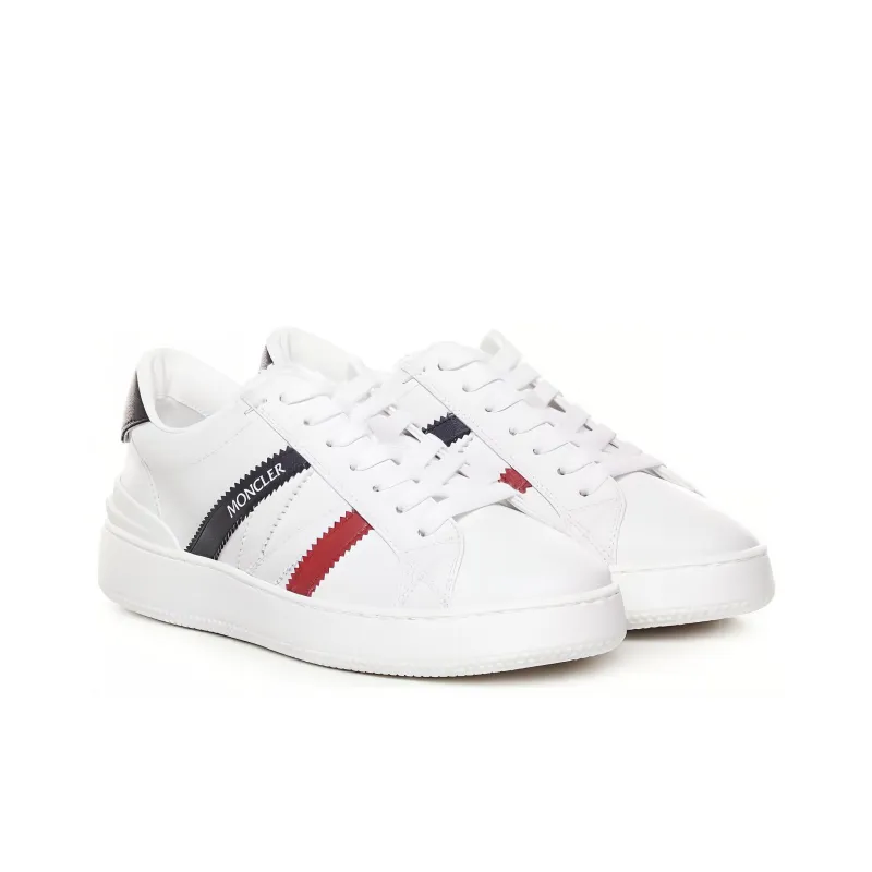 Moncler Monaco M Faux-leather Sneakers-2