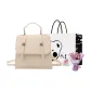 White+Exclusive Shopping Bag+Greeting Card+Dried Flower