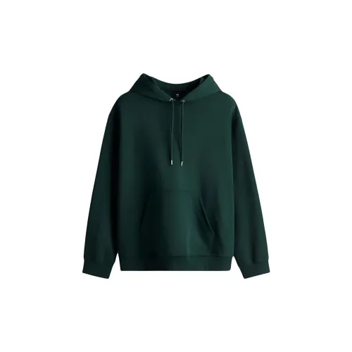 H&M Sweatshirts Men Forest Green