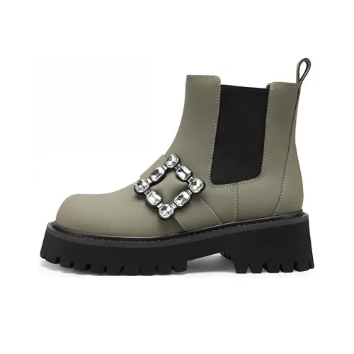 C°BANNER Chelsea Boots Women's Green