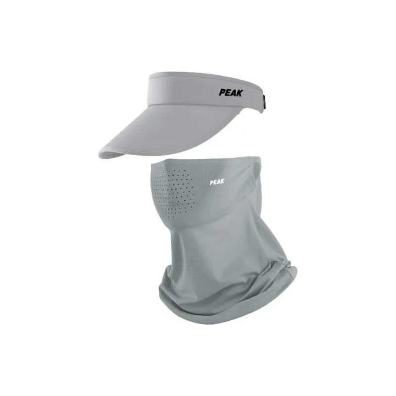 PEAK Double Layer Polyester PVC Sun Protection Hats Unisex Black, Dark Gray-22