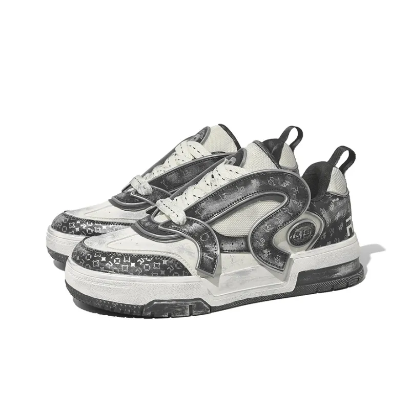 ROHR Slip-Resistant Cushioning Low-Top Skateboard Shoes Men's-3