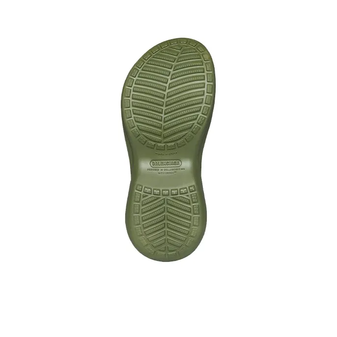 Balenciaga X Crocs Boot Green-5