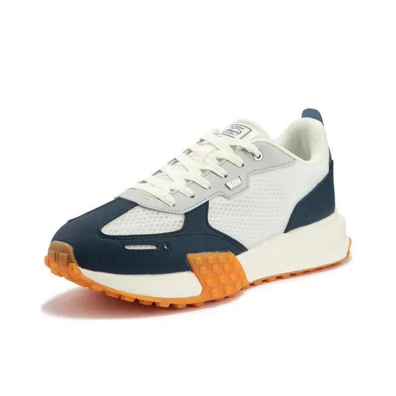 361° Cushioning And Breathable Low Top Casual Running Shoes Men's Blue White-2