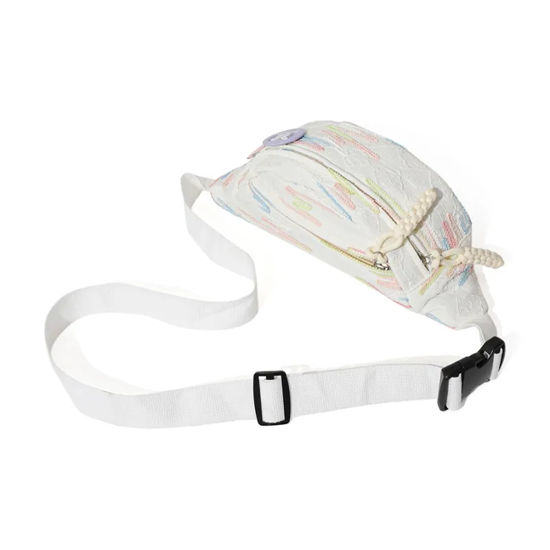 MASTER CANVAS Fabric Crossbody Bags Fanny Pack Regular Unisex Multicolor-2