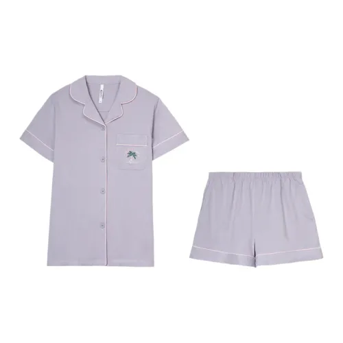 Red Beans At Home Pajama Set Women's