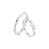 Butterfly Couple Rings