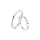 Butterfly Couple Rings
