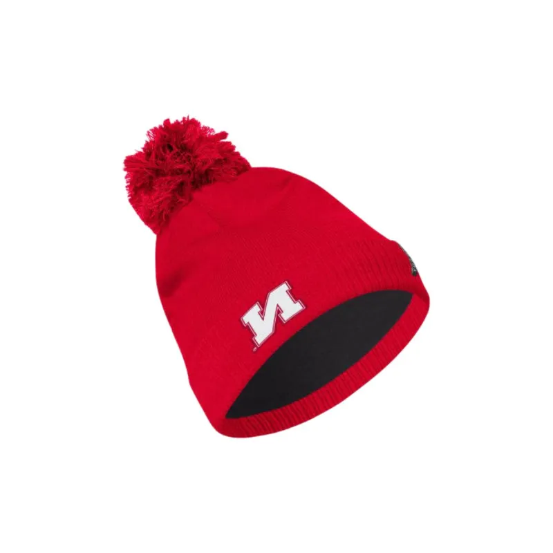 Adidas Free Shipping With AdiClub Nebraska Cuffed Knit Beanie-1