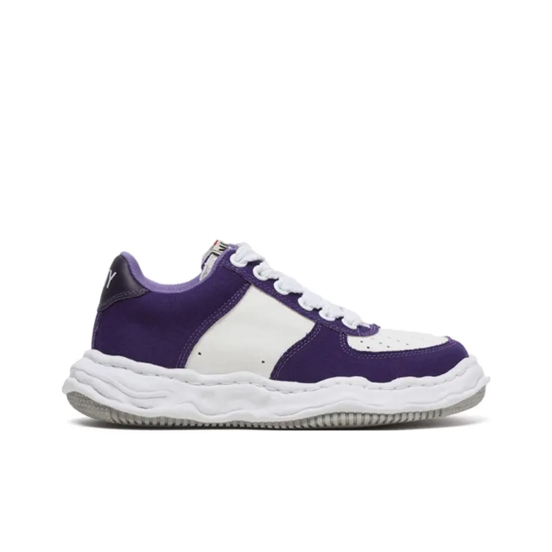 MIHARA YASUHIRO Wayne Low Top Skateboard Shoes Unisex Purple-1
