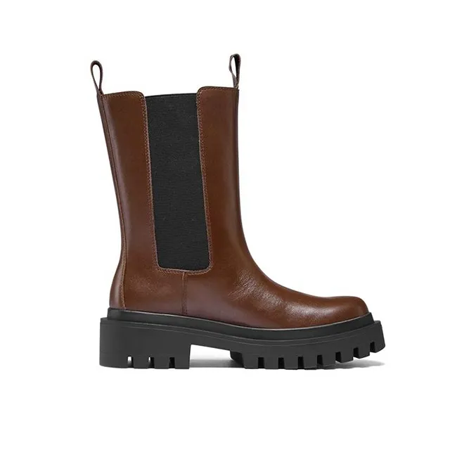 Skechers Low Notch Boots 'Brown' Women's-1