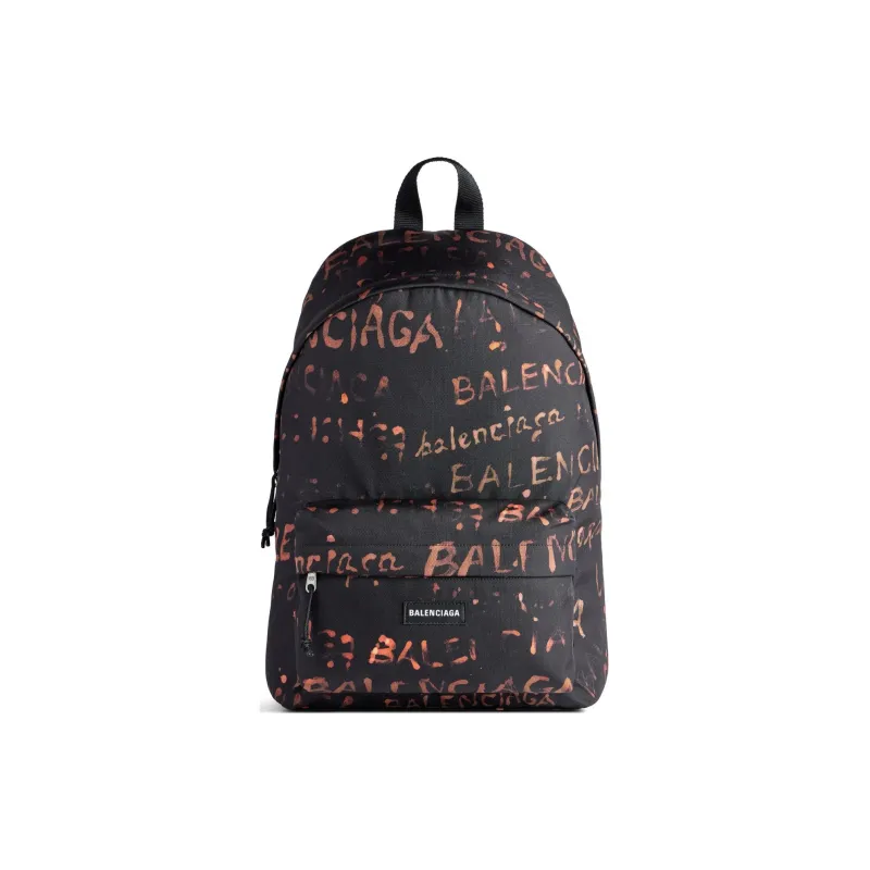 Balenciaga Explorer Nylon Backpack Women's Black-0