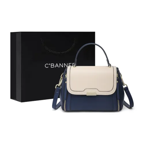 C°BANNER Handbags White With Blue