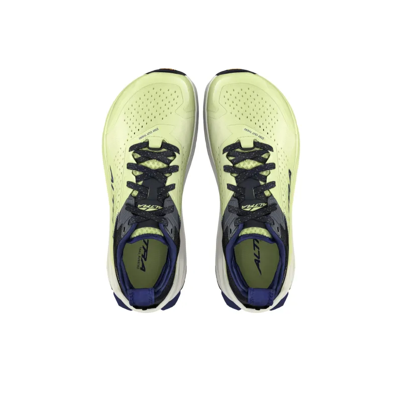 Altra Anti Slip Wear Resistant Low Top Trail Running Running Shoes Unisex Green Yellow Black-2