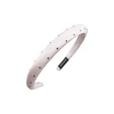 Slim Polka Dot Headbands - Pink