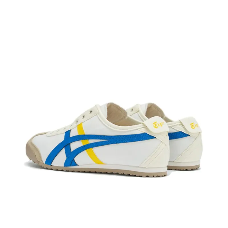 Asics Onitsuka Tiger Mexico 66 Slip On Cream Directoire Blue-4