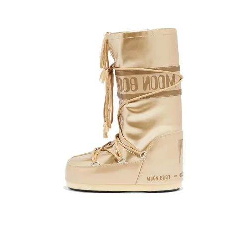 Moon Boot Snow Boots Unisex Gold