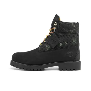Timberland Heritage 6 Inch Boot 'Black Nubuck With Camo'