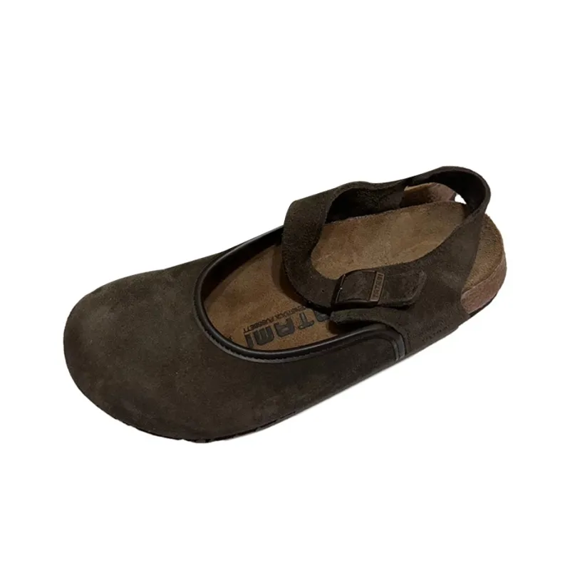 Birkenstock Casual Single Shoes Women's Brown-0