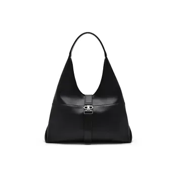 PEDRO PU Shoulder Bag Women's Black/Olive Green