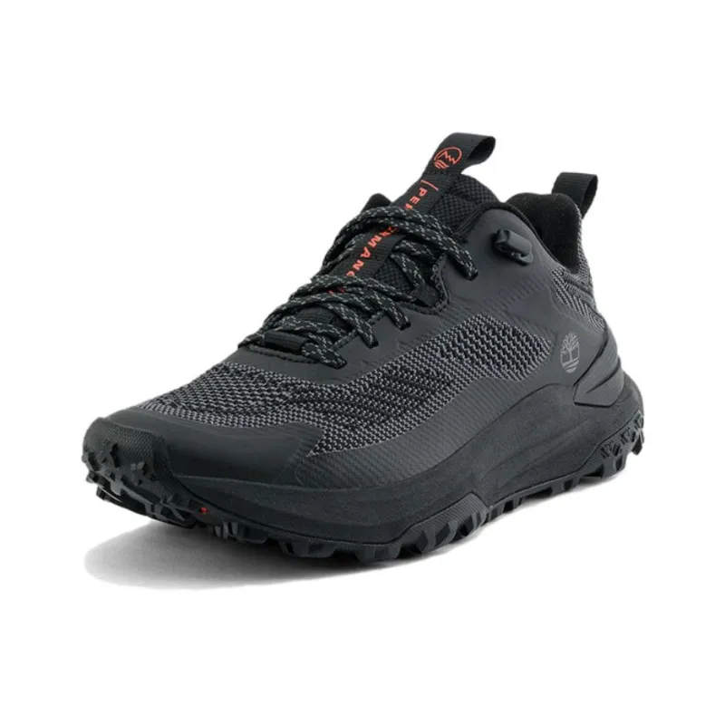 Timberland Durable Breathable Low Top Trekking Shoes Men's Black-2