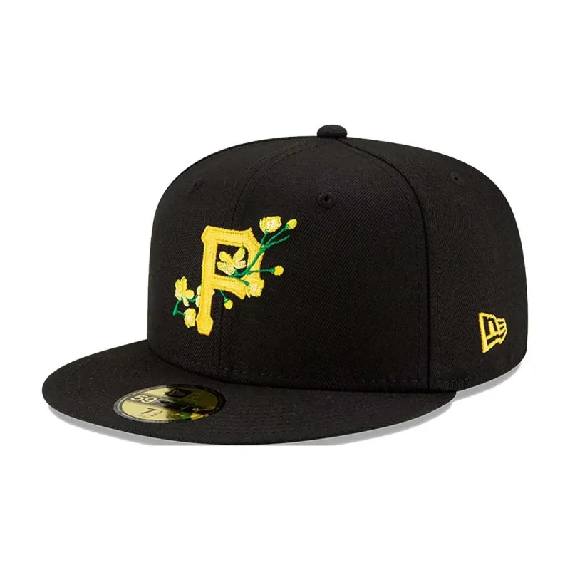 New Era Polyester Baseball Caps Men's Black-0