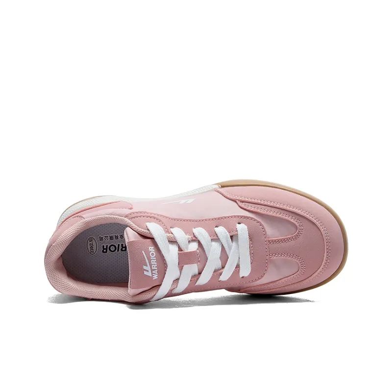 Warrior Wear-resistant Lightweight Breathable And Non-slip. Low-Top Casual Shoes Women's Pink-2