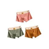 D Set-Color Block Fabric Patches-Pink+Khaki+Green