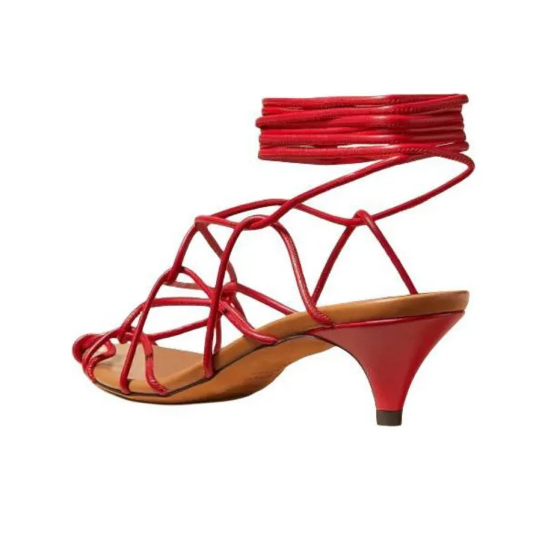KHAITE The Arden Pointed Toe Heeled Sandals Women's-2