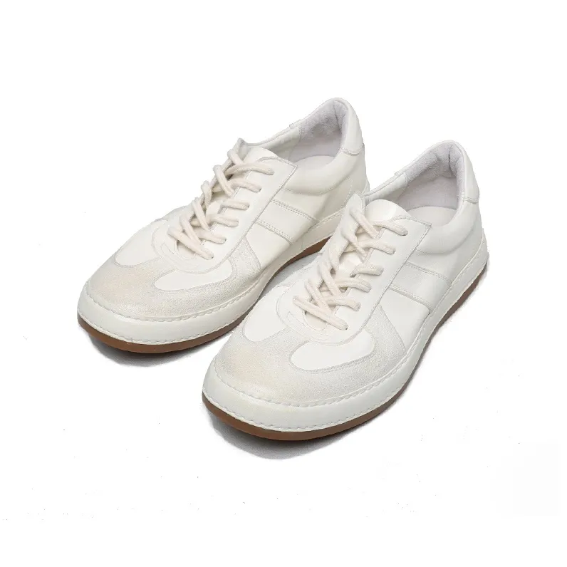 SAINTNJORD Men's Casual Shoes Men's White-2