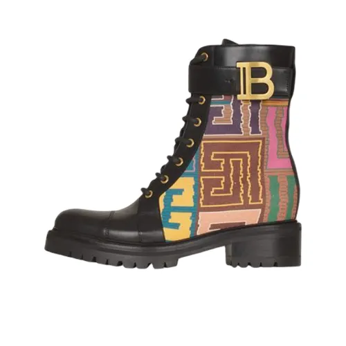 BALMAIN Ankle Boots Women's Multicolor