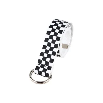 CARTELO Nylon Leather Belts Unisex Width 3.8cm
