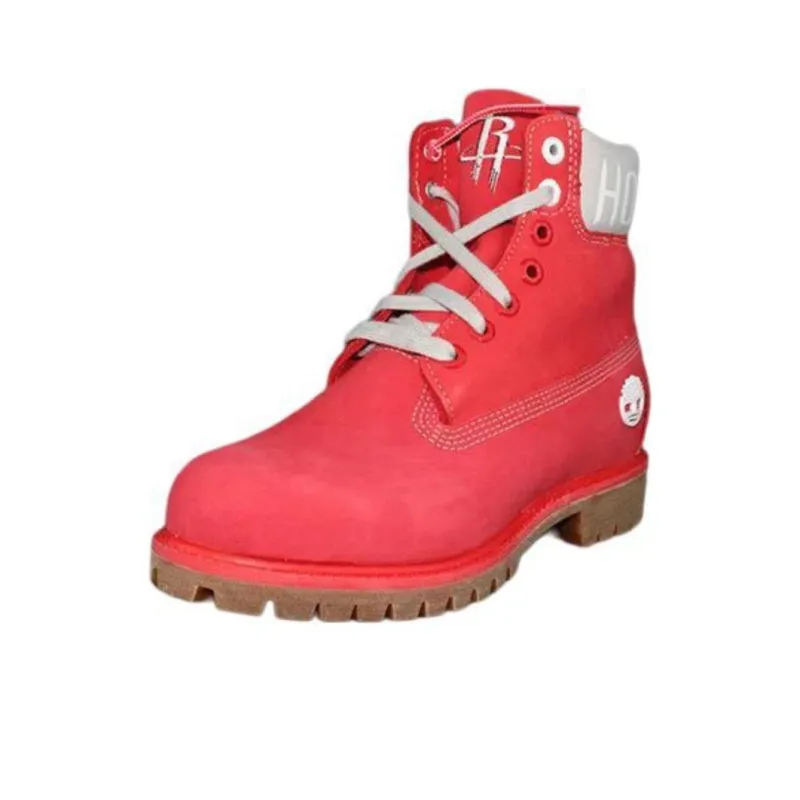 Timberland X Nba Houston Rockets 6 Inch Premium Boot 'Red Nubuck'-2