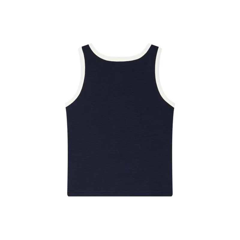 DKNY SS24 Tank Top Women's Navy Blue Multicolor-1