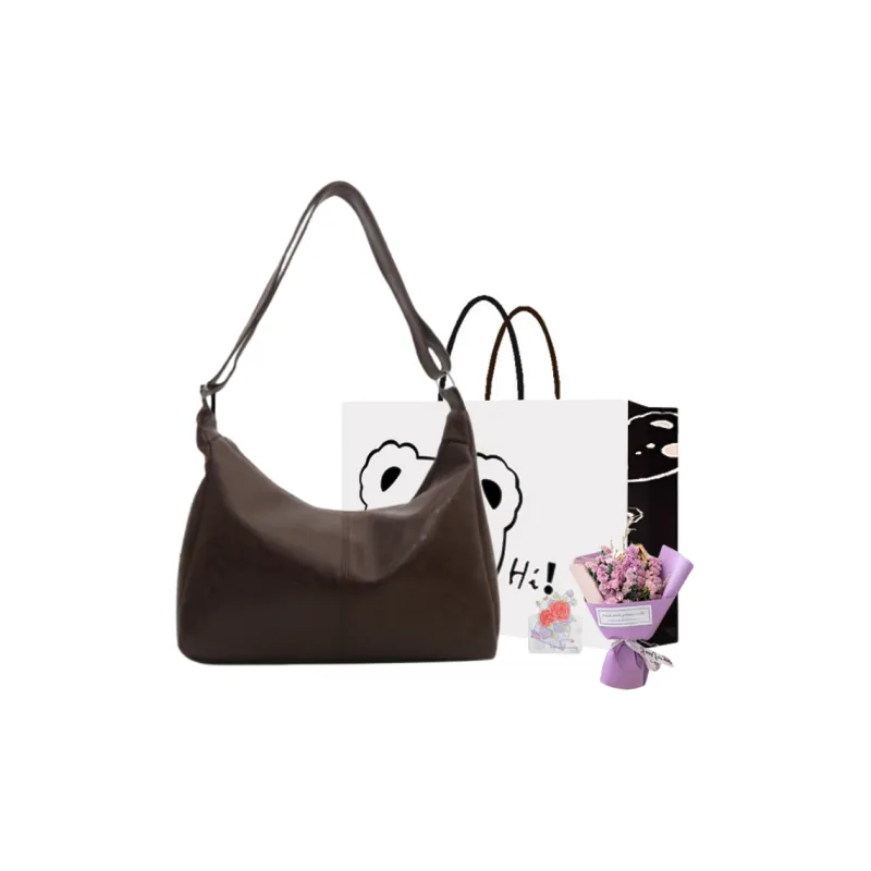 NX DOUGHNUT PU Tote Bag Shopping Bag Dumpling Bag Shoulder Bag Regular Unisex Multicolor-35
