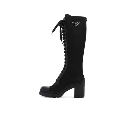 PRADA Knee-high Boots Women's Black