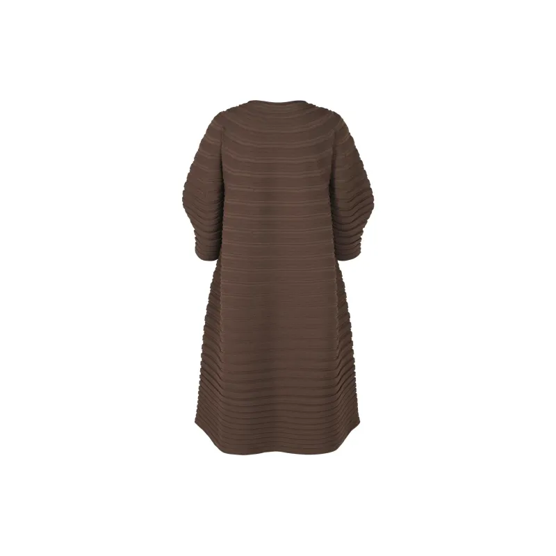 PLEATS PLEASE ISSEY MIYAKE Mushroom knit Midi Dress-1