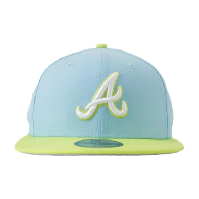 New Era Baseball Caps Unisex Cyber Green/Blue-1