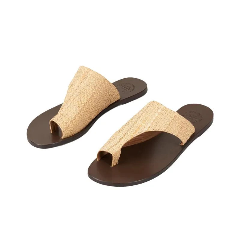 ATP Atelier Slip-Resistant Flip Flops Women's Yellow-3