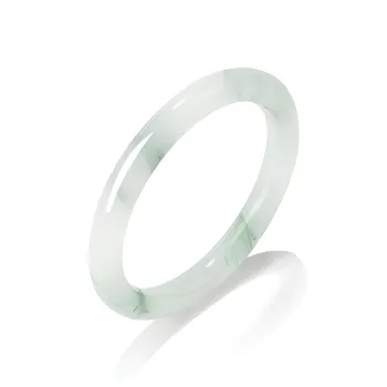Artisan Lock Heart Jade Tianshan Jade Bangles Women's