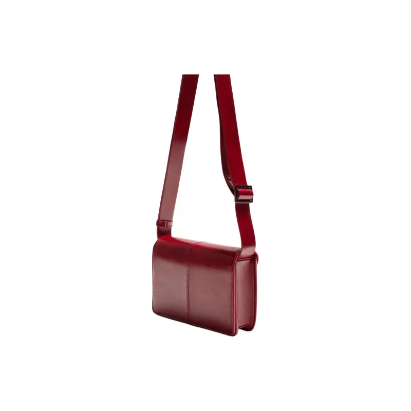 ZARA PU Shoulder Bag Crossbody Bag Regular Men's Red-1