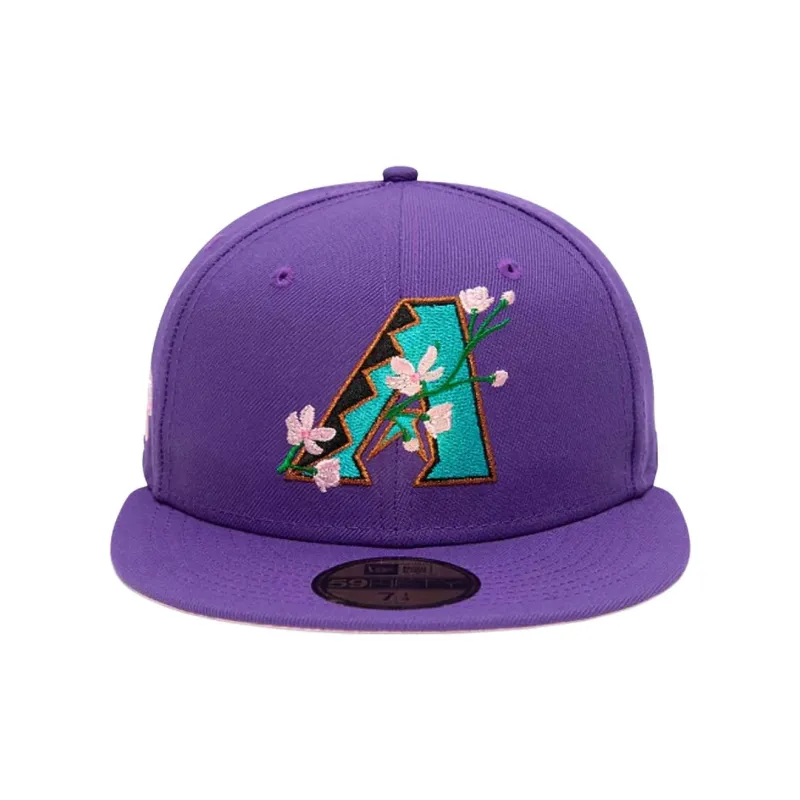 New Era Polyester Baseball Caps Men's Purple-1