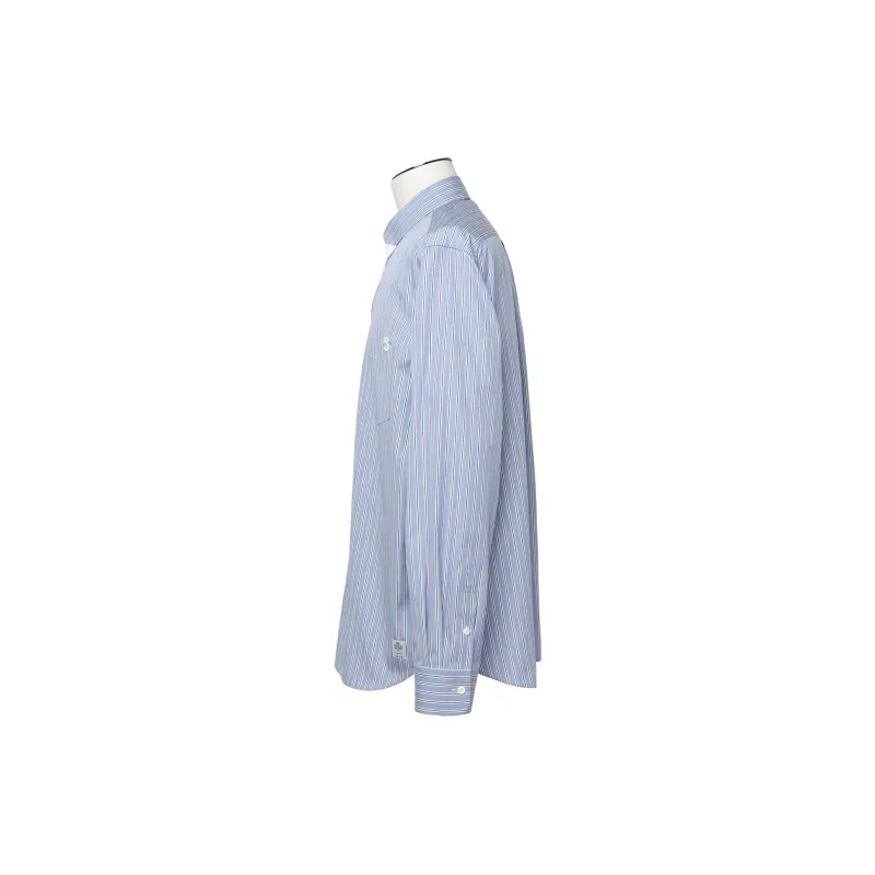 Sacai Shirt Men's Light Blue Stripes-2