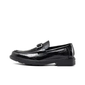 JOSINY Commute Casual Comfortable And Breathable Loafers Low Top Men's Black