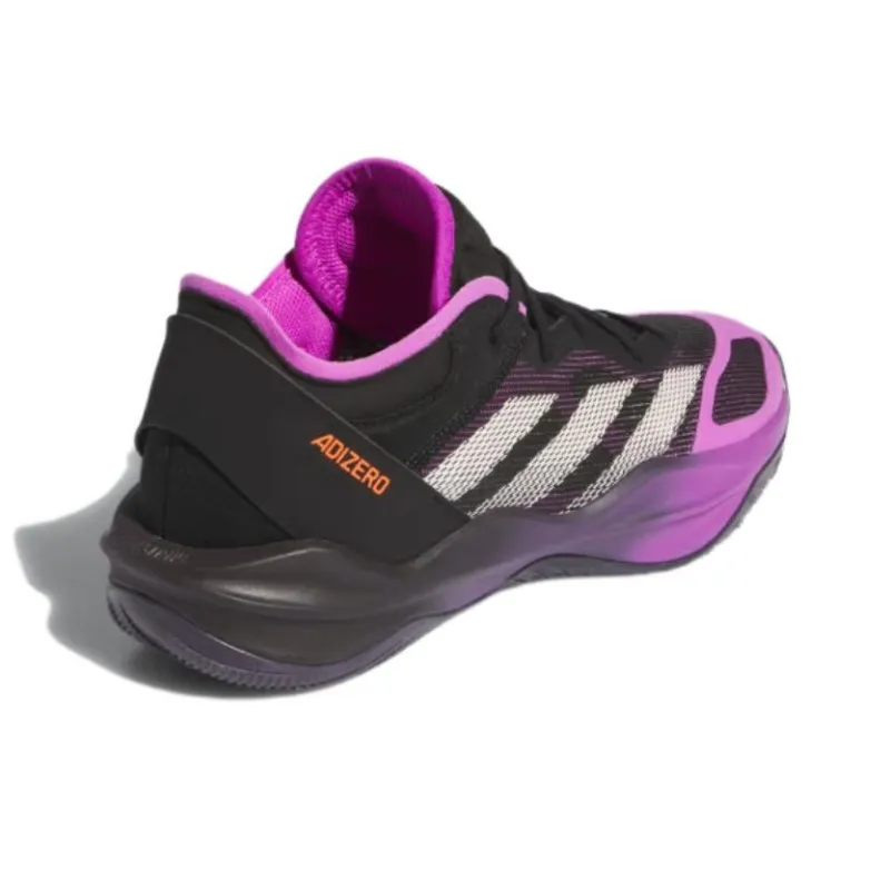 Adidas Adizero Select 2.0 Low Core Black Purple Burst Aurora Black-4