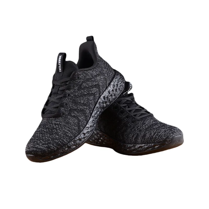 TREEPERI Running Shoes Unisex Low Top Gray-3