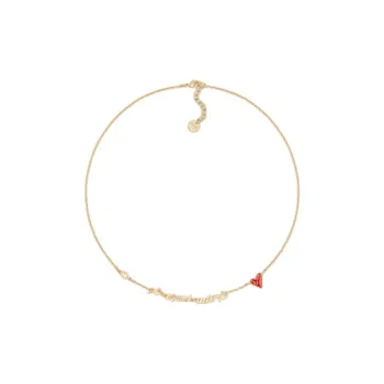 DIOR Resin, Metal Necklaces Women's Gold