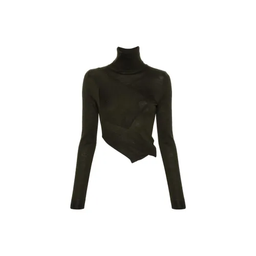 MM6 Maison Margiela Sweaters Women's Olive Green